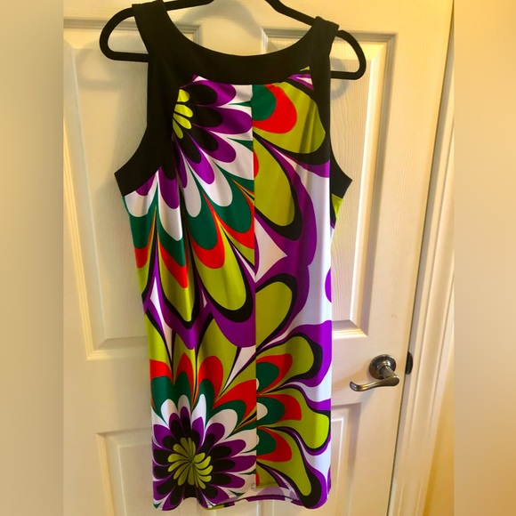 Avenue Multicolored Sundress sz 18/20 - Picture 4 of 6